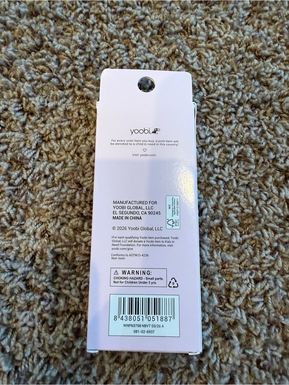 LoveShackFancy x Target - Yoobi five count ball point pen set - Picture 2 of 2